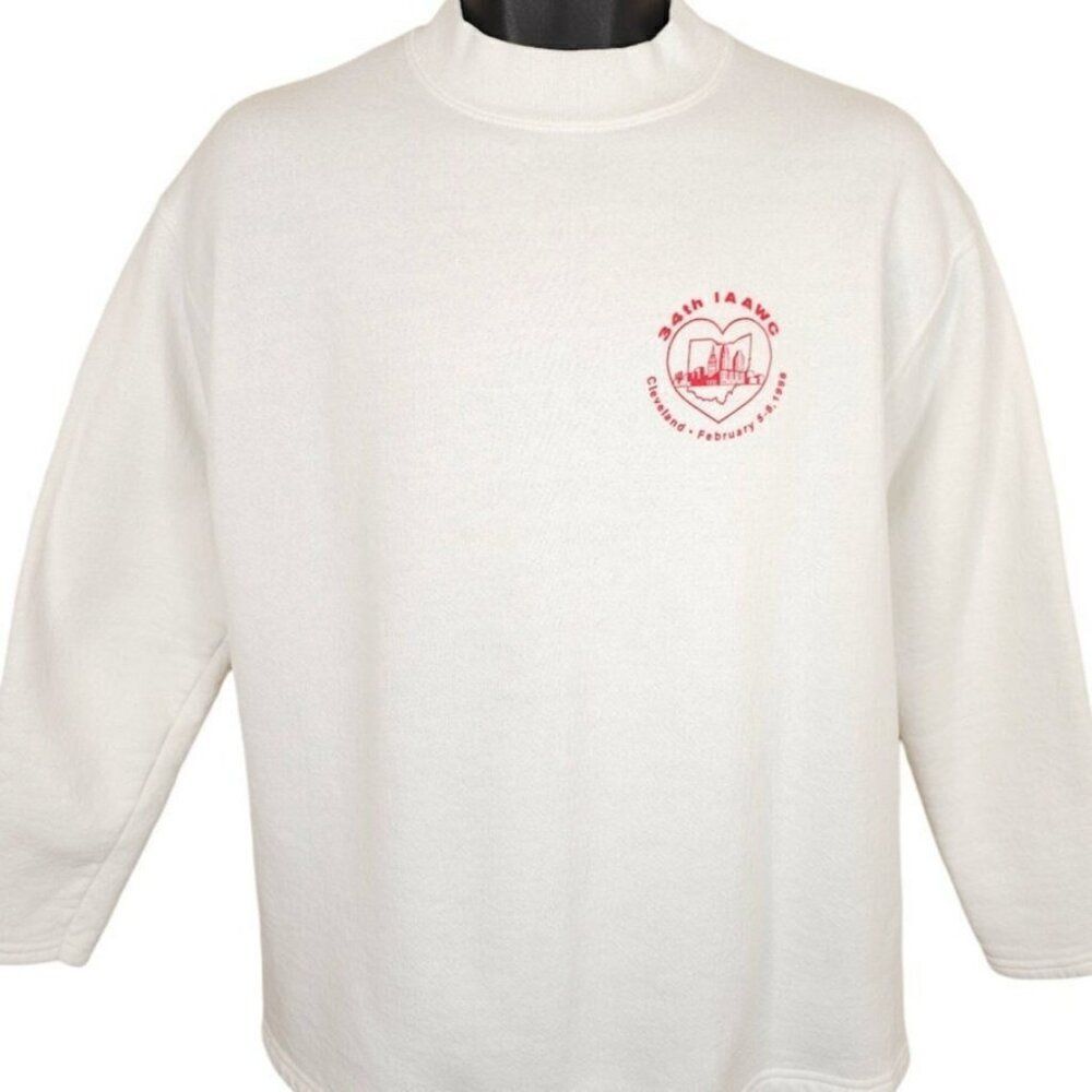 Vintage International Womens Conference Sweatshirt Mens Size Medium 90s 1998